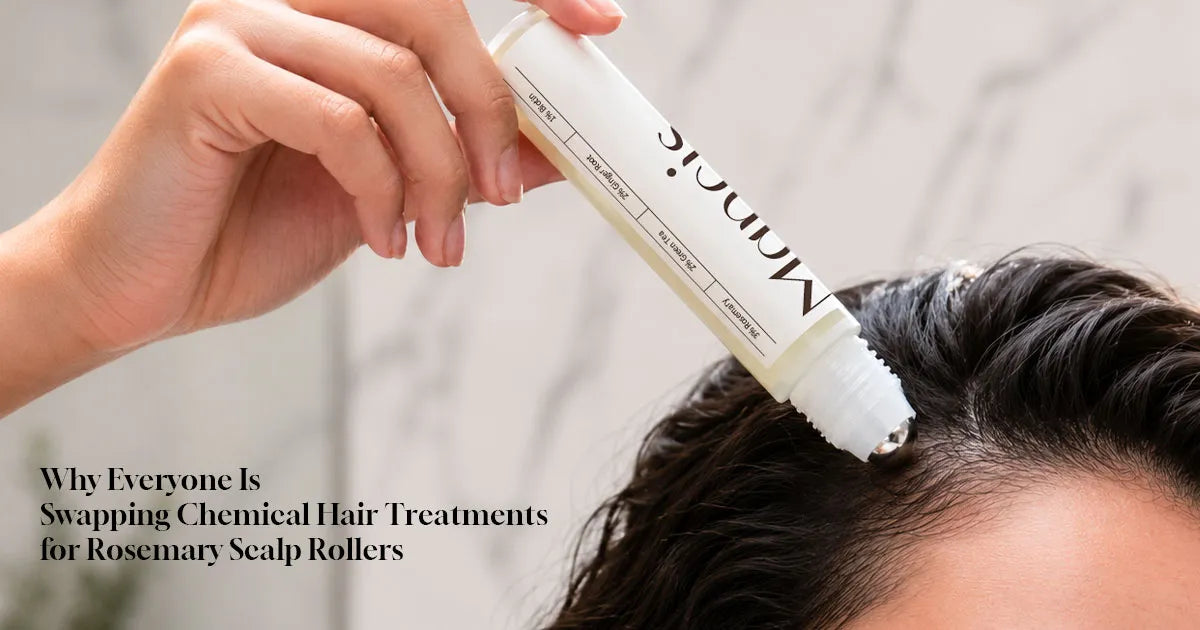 Why Everyone Is Swapping Chemical Hair Treatments for Rosemary Scalp Rollers