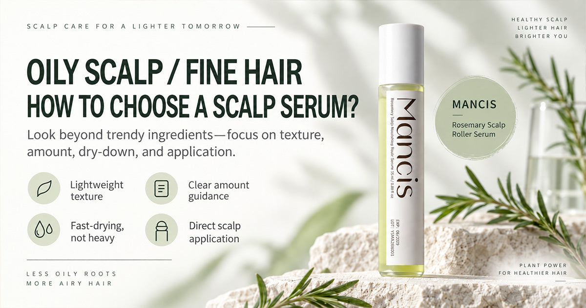 How to Choose a Non-Greasy Scalp Serum for Oily or Fine Hair
