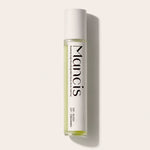 Rosemary Leave-In Scalp Roller Serum bottle on a light background